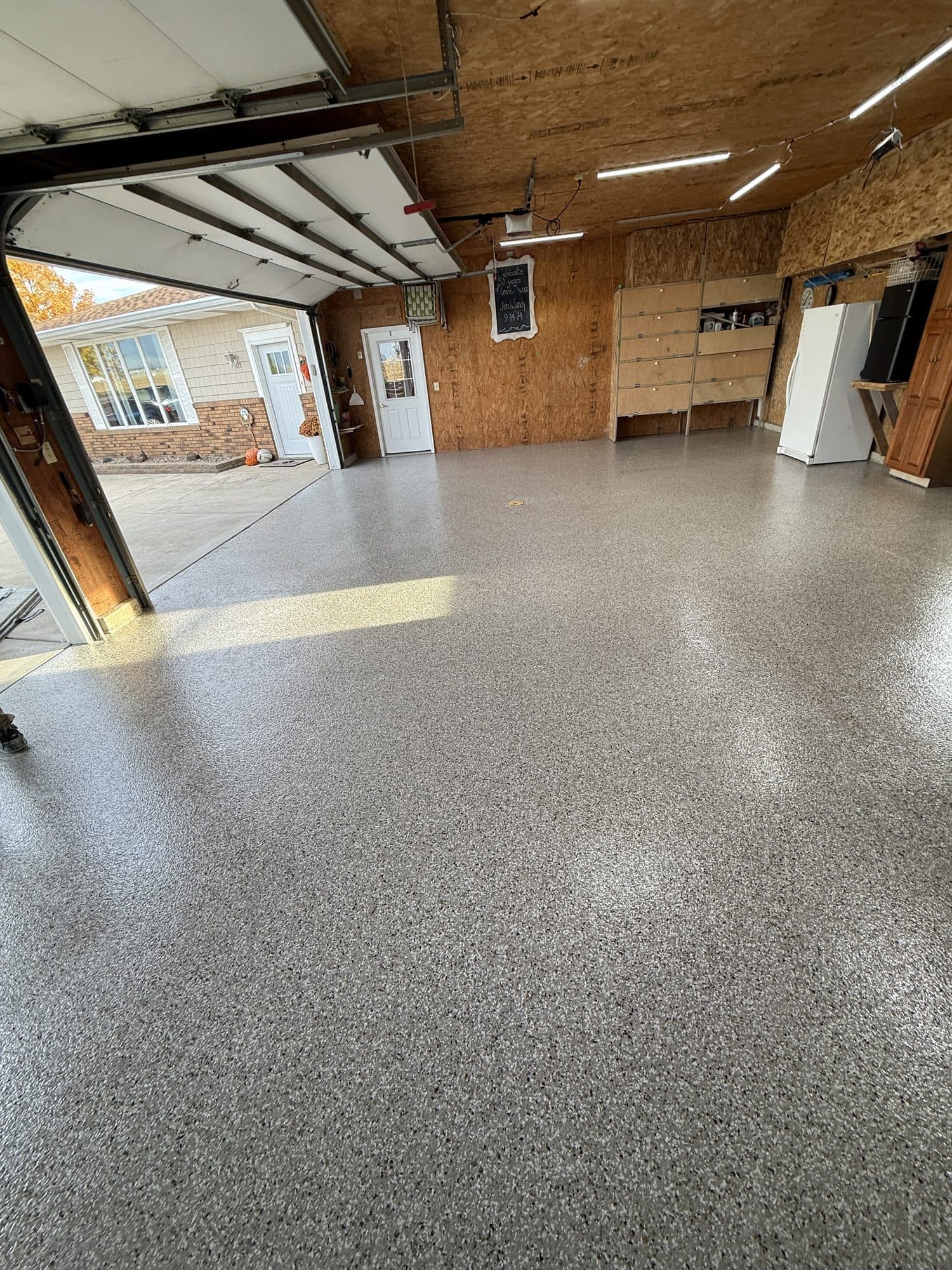 Creekbed 3-Car Garage Floor Coating