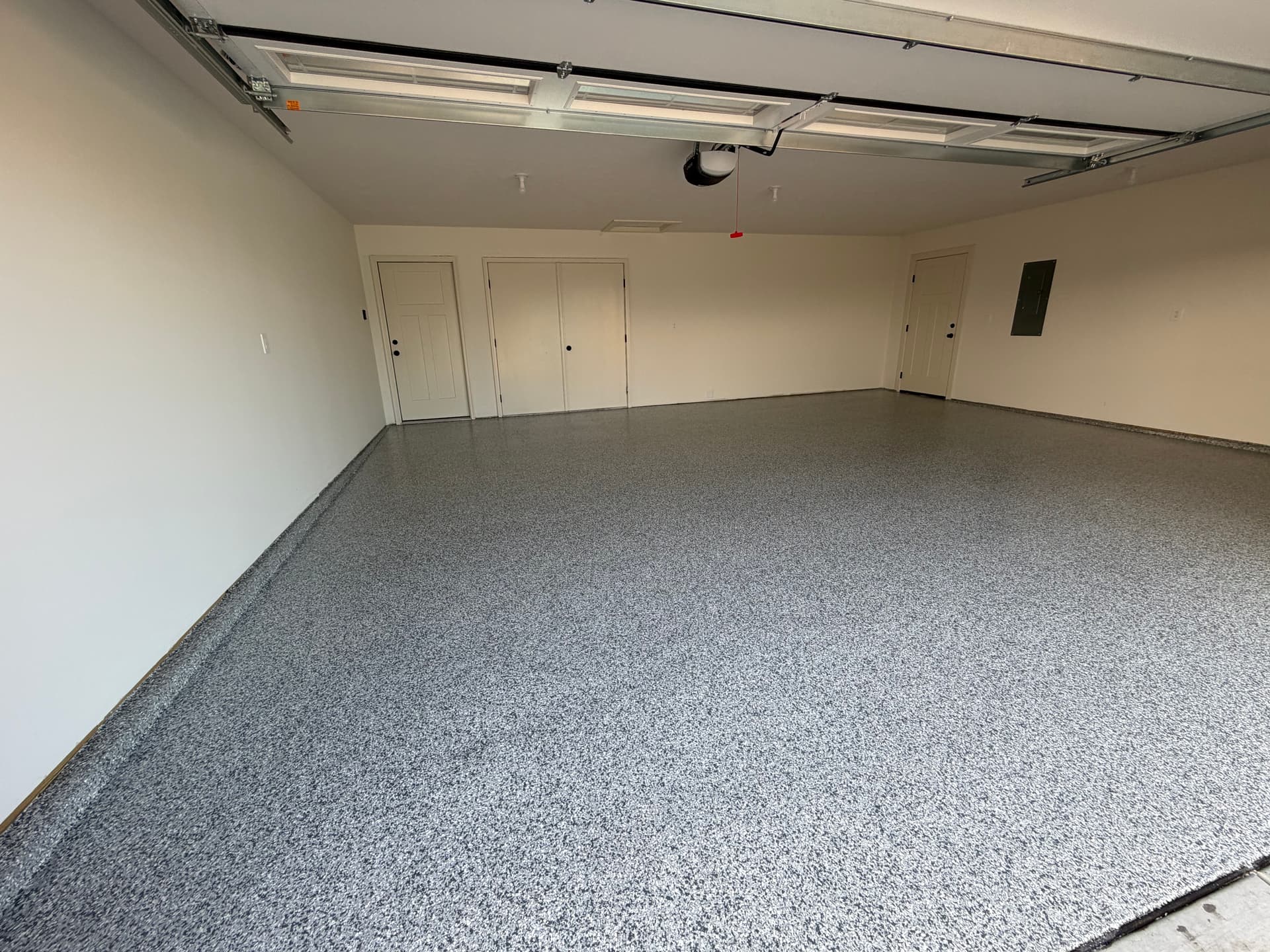 Normal Garage Floor Coating: Terry's 600 Sq Ft Gravel Polyaspartic Transformation