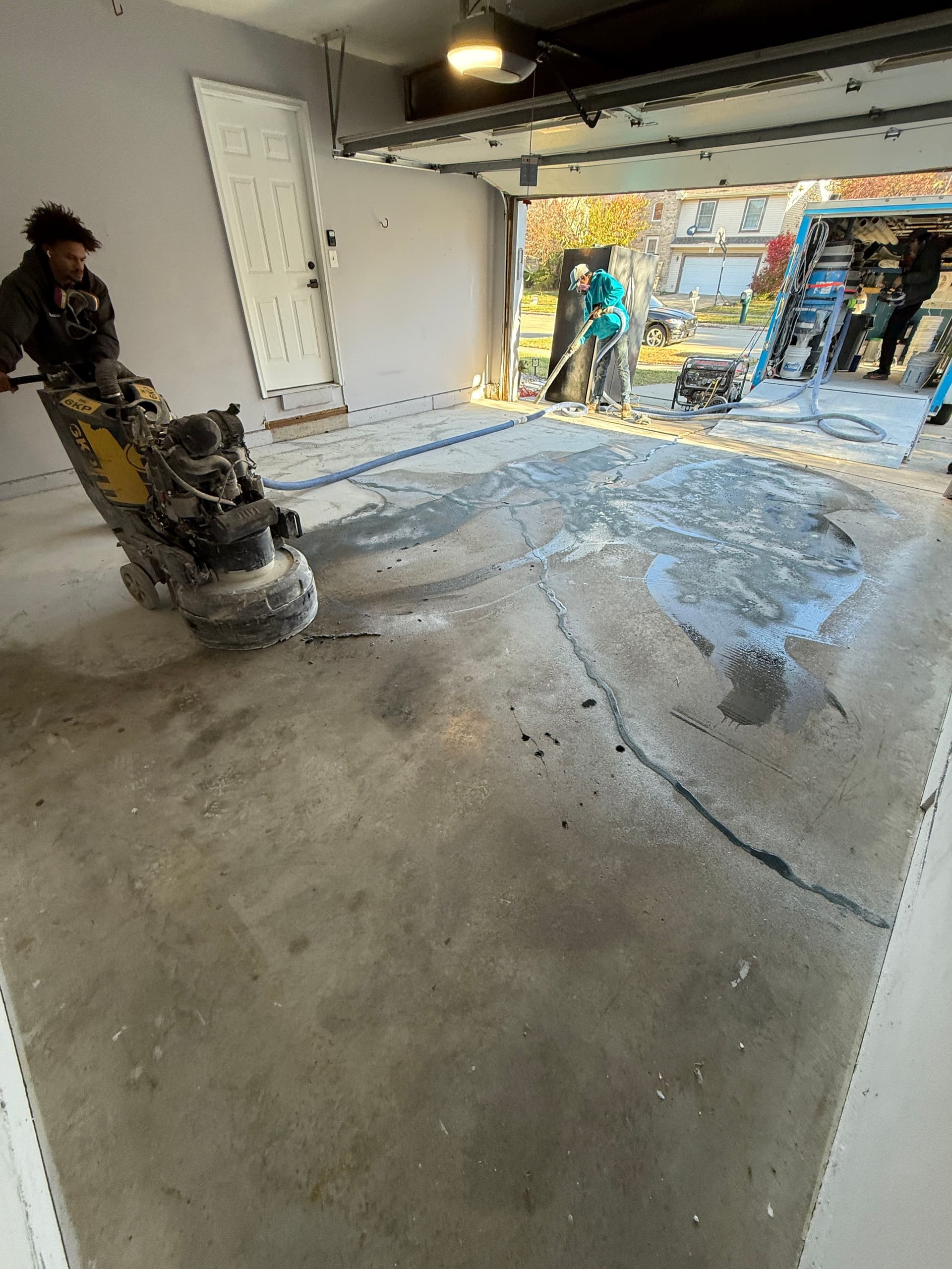 Gallery photos for Garage Floor Upgrade with Protective Coating: Image #1