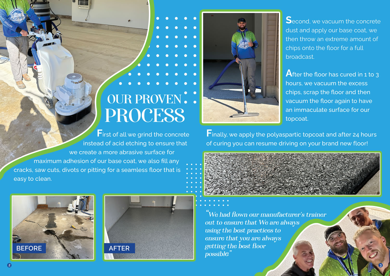 about Loud Bros Floor Coatings, Pressure Washing & Deck Restoration