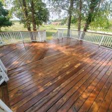 Deck cleaning bloomington il after