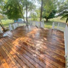 Deck cleaning bloomington il after