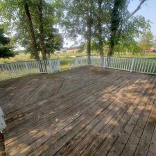 Deck cleaning bloomington il before