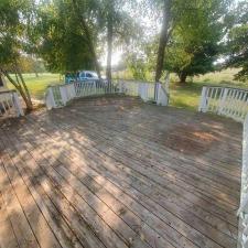 Deck cleaning bloomington il before